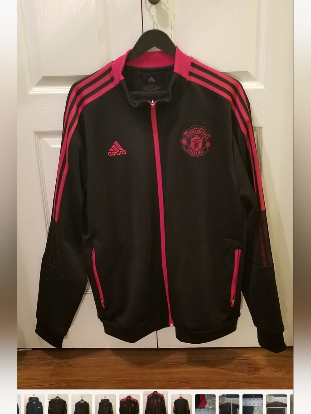 Adidas Manchester United Football Tracksuit (XL) 🏴󠁧󠁢󠁥󠁮󠁧󠁿